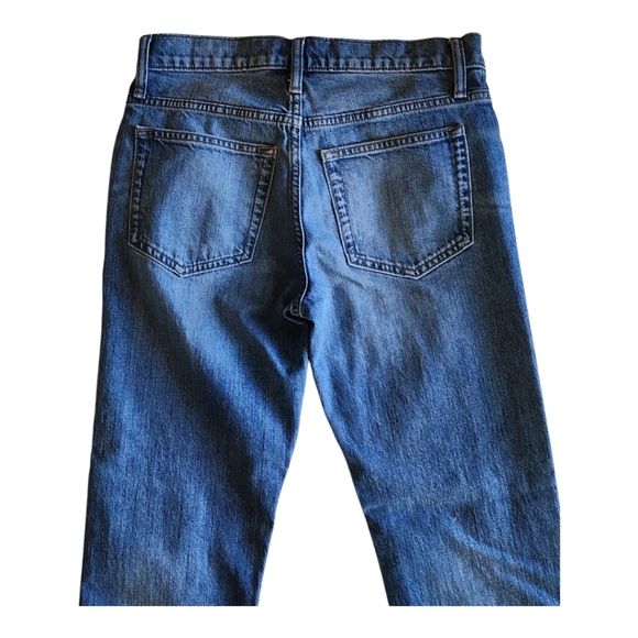 J. Crew Re-Imagined Flex Straight-Leg Jeans Size 28x32 Medium Wash Stretch Denim - Picture 4 of 8